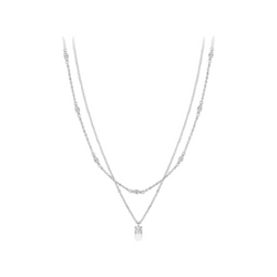 Moissanite 925 Sterling Silver, Elegant Choker