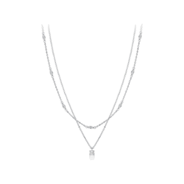 Moissanite 925 Sterling Silver, Elegant Choker