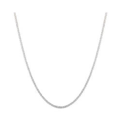 Silver Sparkling Clavicle Chain Choker Necklace