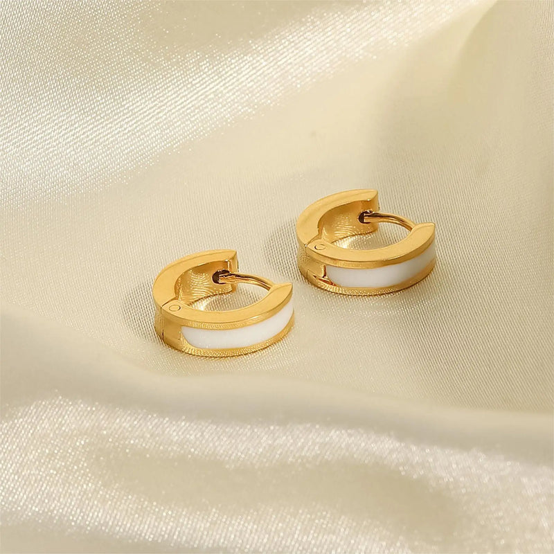 18K Gold Plated Mini Hoop Earrings