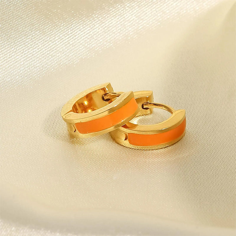 18K Gold Plated Mini Hoop Earrings