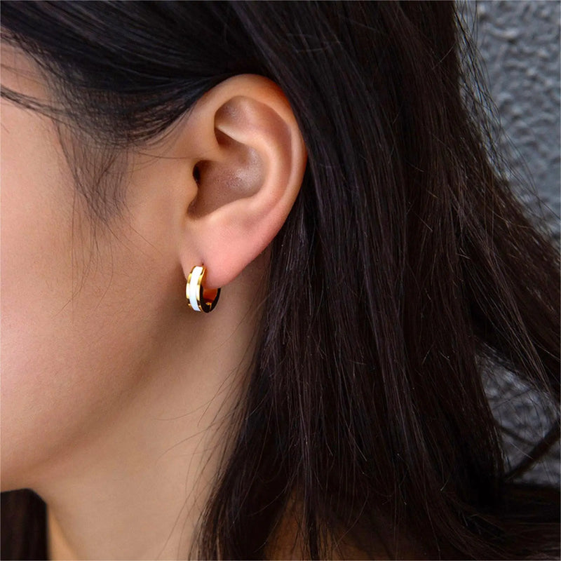 18K Gold Plated Mini Hoop Earrings