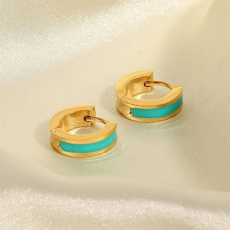 18K Gold Plated Mini Hoop Earrings